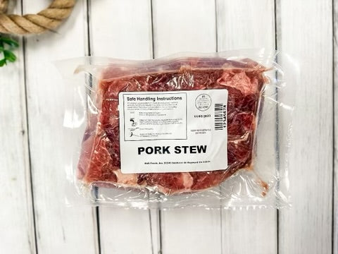 Boneless Pork Stew Meat, per lb