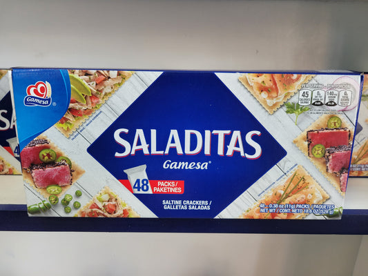 Gamesa Saladitas Saltine Crackers, 48ct